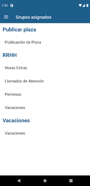 HTIS App Screenshot 1