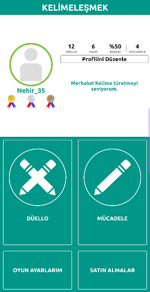 Kelimeleşmek - Online Kelime Oyunu Screenshot 0