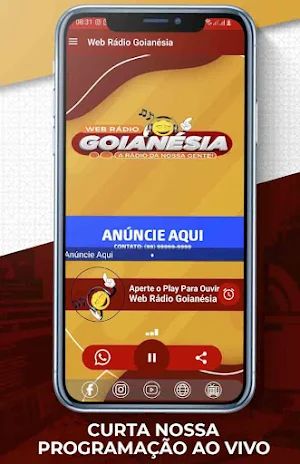 Web Rádio Goianésia Screenshot 0