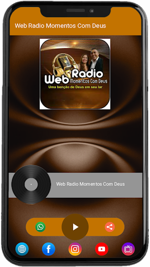 Web Radio Momentos Com Deus Fm Screenshot 2