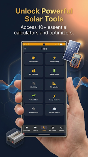 SolarWise Pro Solar Calculator Screenshot 3