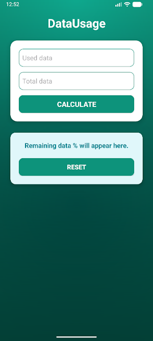 DataUsage Screenshot 1