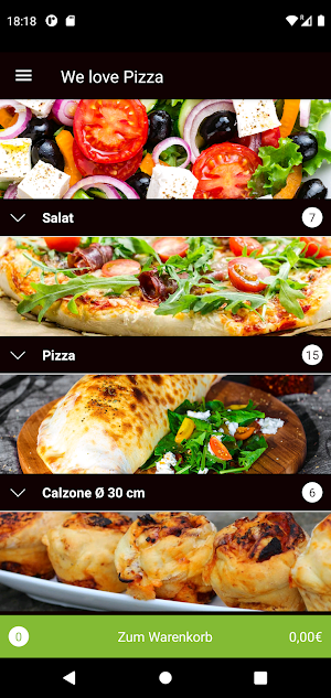We love Pizza Screenshot 2