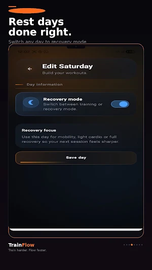 Tabata Timer & HIIT: TrainFlow Screenshot 3