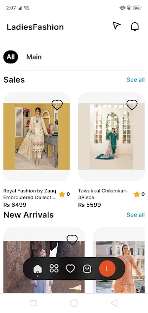 LadiesFashion Screenshot 0