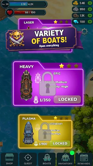 Boat Wars: Sea Overlord Screenshot 2