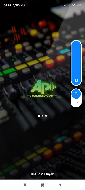 Rádio Audio Player Screenshot 2