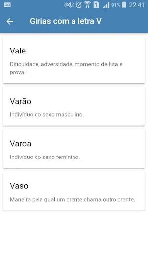 Dicionário de Crente Screenshot 2