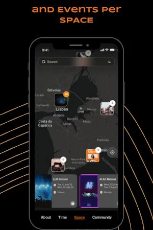 TIME&SPACE - Event Manager Screenshot 1