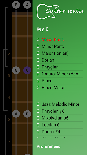 Guitar Scales & Patterns  *NO ADS* Screenshot 0