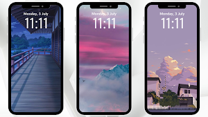 Lockscreen Aesthetic Wallpaper Screenshot 2