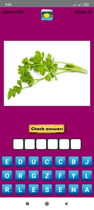 Guess The Vegetable Name Screenshot 2