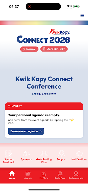 KKA Connect Conference Screenshot 1