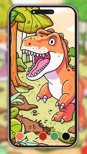 Dinosaur Coloring for boys Screenshot 3