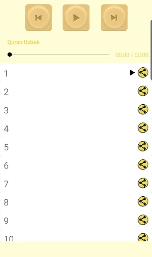 Uzbek Quran Audio Screenshot 2