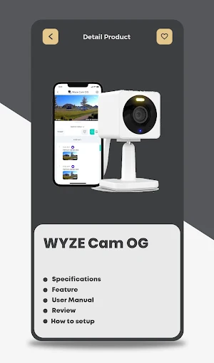 Wyze Cam OG App Guide Screenshot 2