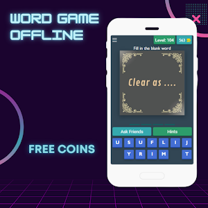 Blank Word Game Offline Screenshot 2