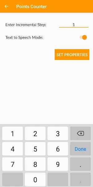 Points Counter Screenshot 1