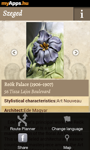 Art Nouveau routes Screenshot 3