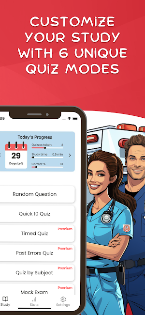 Paramedic Exam Prep: 2026 Test Screenshot 1