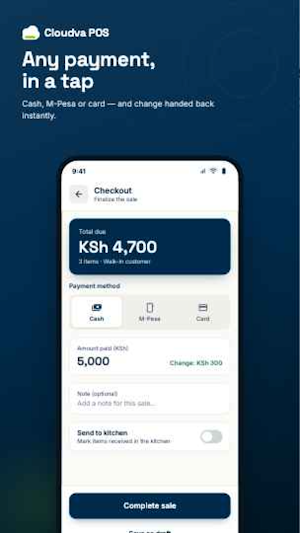 Cloudva POS Screenshot 2