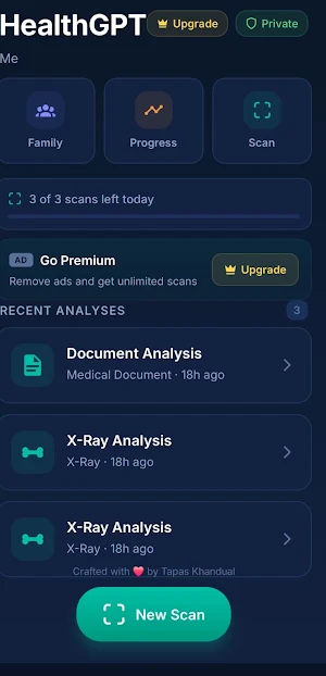 HealthGPT: AI health scan Screenshot 2