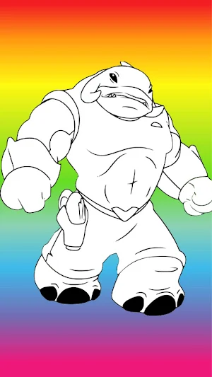 Blue Koala Coloring Game Screenshot 2