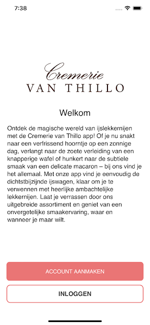 Cremerie Van Thillo Screenshot 1