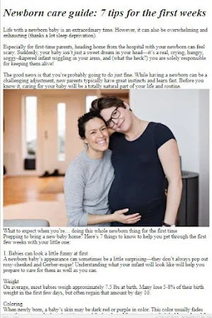 How to Take Care of a Newborn Screenshot 2