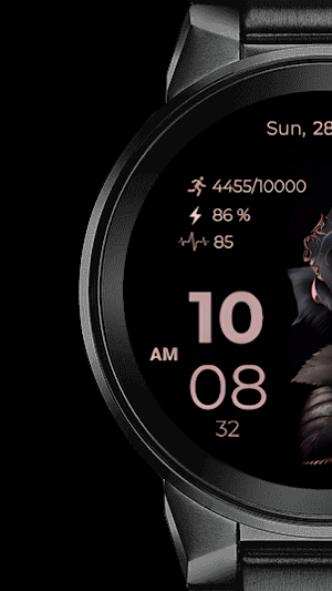 Golden Rose - Watch Face Screenshot 1