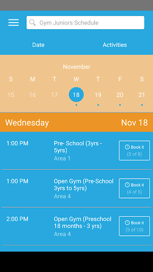 Gym Juniors Screenshot 2