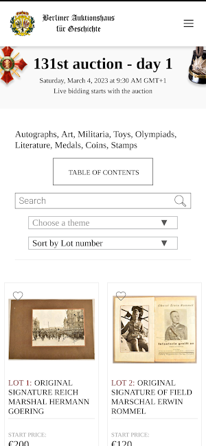 Berliner Auktionshaus App Screenshot 3