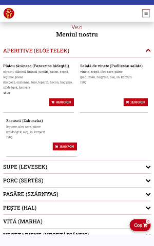 H&T Pensiune Restaurant Screenshot 2