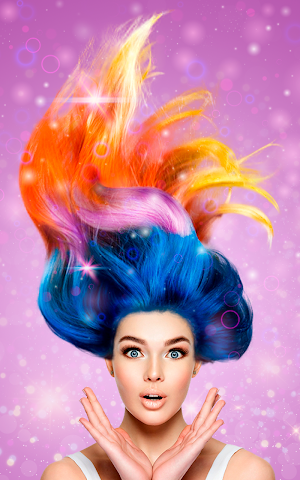 Hairstyles Photo Editor Screenshot 0