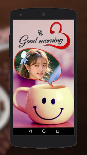 Good Morning Photo Frames Screenshot 0