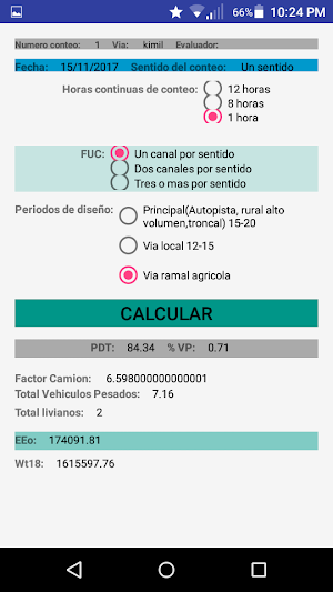 Conteo Vehicular (Ing. Civil) Screenshot 2