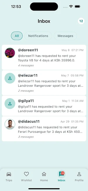 SwiftHire Screenshot 2