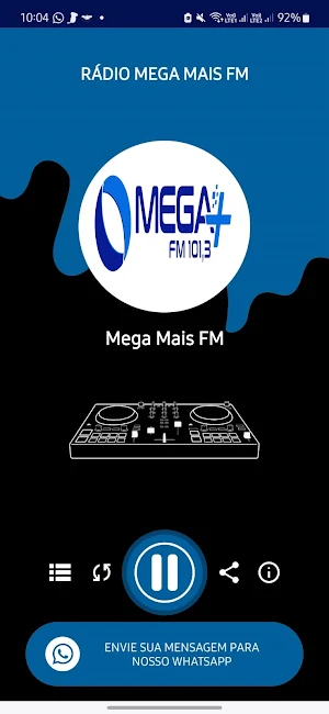 Rádio Mega Mais FM Screenshot 1