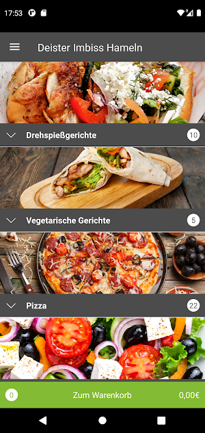 Deister Imbiss Hameln Screenshot 2