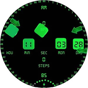 Animated Green Cubes Screenshot 3