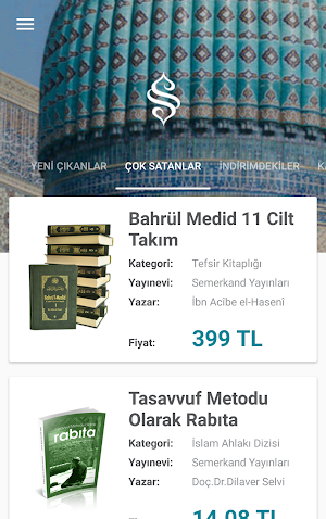 Semerkand Kitaplık Screenshot 1