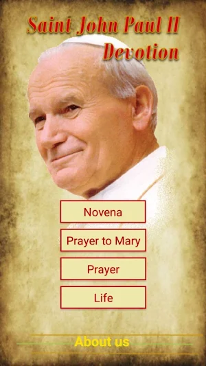 Saint John Paul II Devotion Screenshot 0