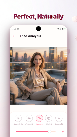 Neon Beauty: AI Beauty Score Screenshot 2