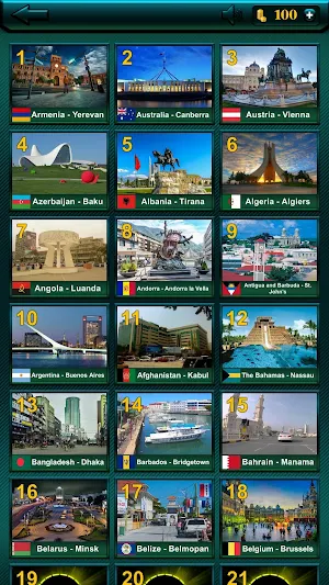Find the differences: Capitals Screenshot 2