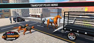 US Police Dogs Transport Horse Screenshot 0