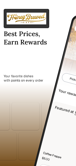 Honey Brewed Cafe Screenshot 0