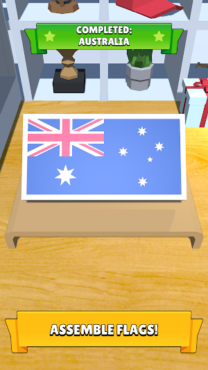 World Countries Flags Puzzle Screenshot 0
