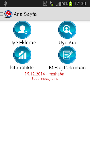 TÜRK SAĞLIK SEN ÜYE YÖNETİM Screenshot 1