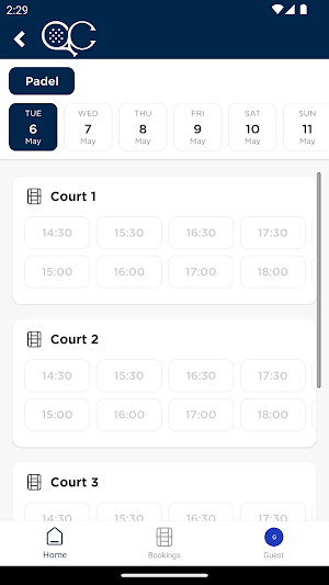 QC Padel Social Screenshot 2