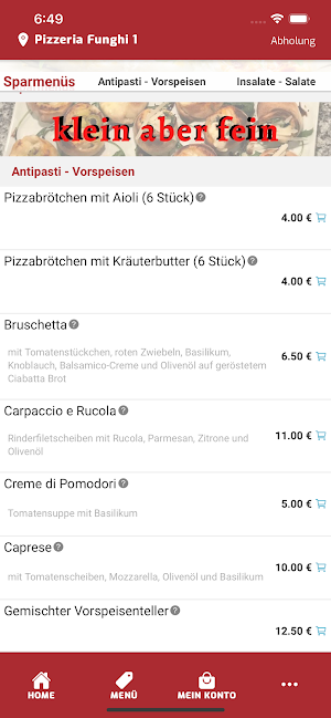 Pizzeria Funghi 1 Screenshot 1